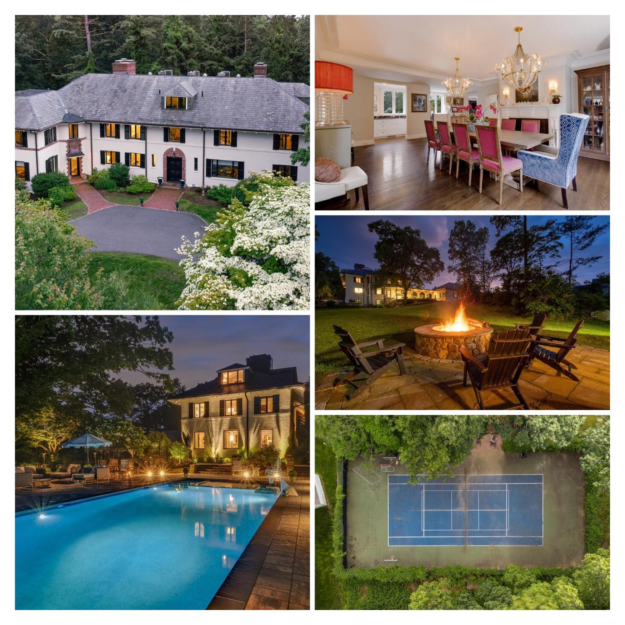 Boston Mansion Heated Pool Fire Pit Tennis Needham Ngoại thất bức ảnh